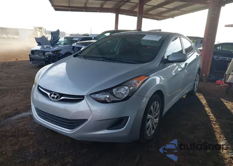 2011 Hyundai Elantra Gls from USA, damaged, VIN 5NPDH4AE5BH034582
